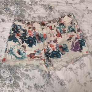 Free people distress shorts